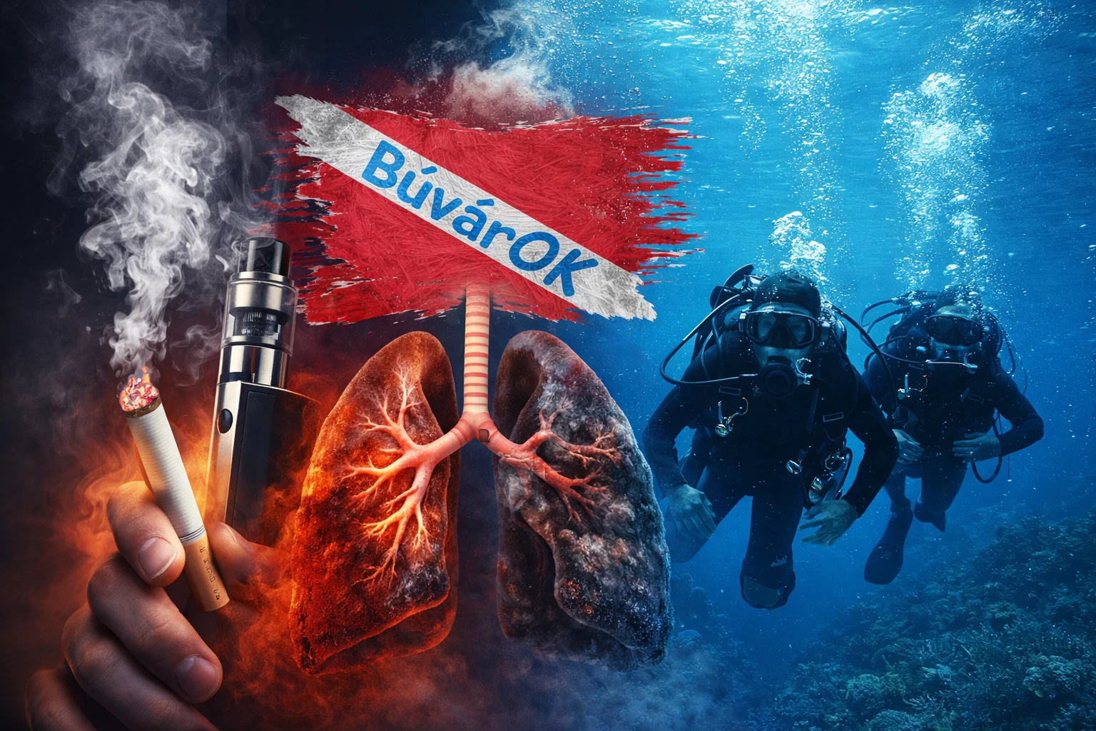 Dohányzás és a Búvárkodás